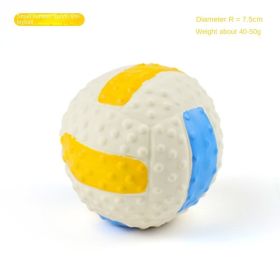 Squeaky Dog Toys; Natural Latex Rubber Dog Balls;  Soft ;  Bouncy & Durable for Small Medium Dogs Puppy Interactive Chew Sound Fetch Play - Small late