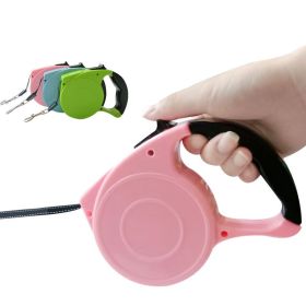 Automatic Retractable Pet Leash For Dogs & Cats; Outdoor Dog Leash - Green - one-size