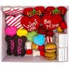 Valentines Love Themed Dog Treats Gift Box - 22 treats