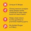 PEDIGREE DENTASTIX Beef Flavor Dental Bones Treats for Large Dogs, 2.08 lb. Value Pack (40 Treats) - Minties