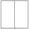 Outdoor Dog Kennel Steel 39.7 ft¬≤ - Black