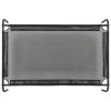 Elevated Dog Bed Black L Textilene - Black