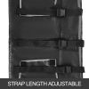 VEVOR Animal Stretcher, 45 x 25 Inch Max. 250 lbs Capacity, Dog Transport Pet Trolley with Wheels, Veterinary Apply for Large Pets, Black - Defalut