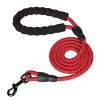 Pet Leash With Reflective & Comfortable Padded Handle For Small; Medium And Large Dogs - Black - 1.2cm*150cm