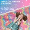 Glow in The Dark Blanket Pink Flannel Fleece Blankets for Girls Two Sided Unicorn Kids Blanket 6 Hours Glow in The Dark Blankets 50x60 Inches - Pureva