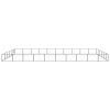Dog Kennel Black 645.8 ft¬≤ Steel - Black