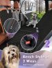 5 -In -1 Adjustable Dog Seat Cover  - Black
