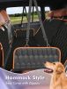 5 -In -1 Adjustable Dog Seat Cover  - Black