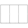 Outdoor Dog Kennel Steel 59.5 ft¬≤ - Black