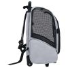Foldable Multipurpose Pet Trolley Gray - Gray