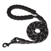 Pet Leash With Reflective & Comfortable Padded Handle For Small; Medium And Large Dogs - Black - 1.2cm*150cm