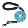 Pet Leash With Reflective & Comfortable Padded Handle For Small; Medium And Large Dogs - Sky Blue - 1.2cm*150cm